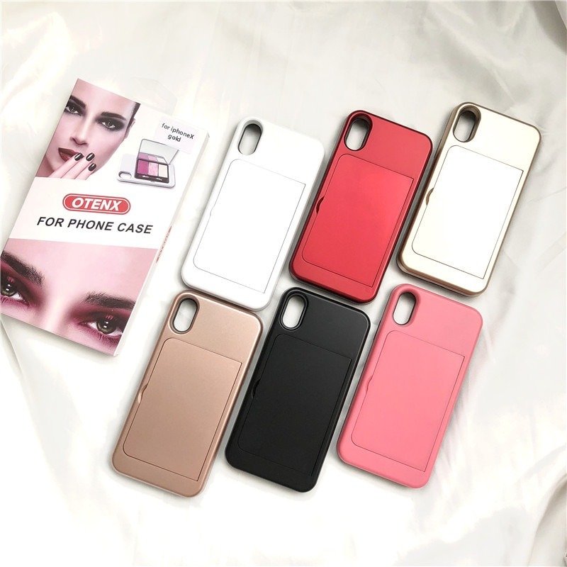 Makeup iphone case with mirror