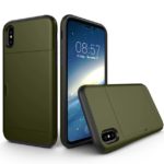 Slide wallet card storage armor case
