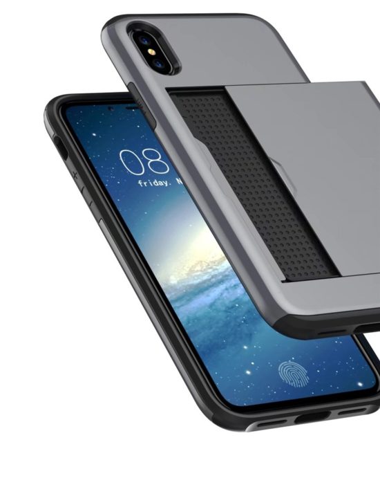 Slide Wallet Case For Iphone X 7 8 6 6s Plus