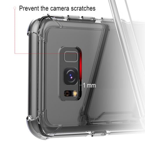 Slim Transparent phone case for samsung S8