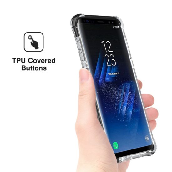 Ultra Slim Transparent phone case for samsung Galaxy S8