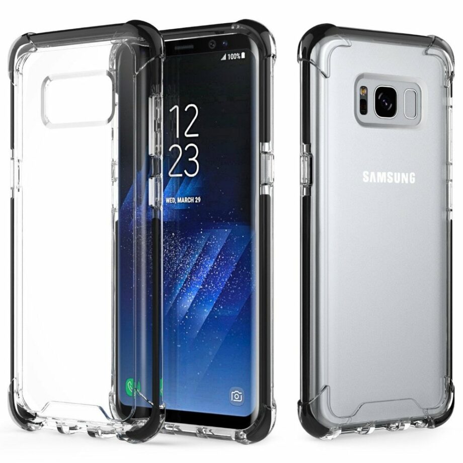 Slim Transparent phone case for samsung S8 Plus