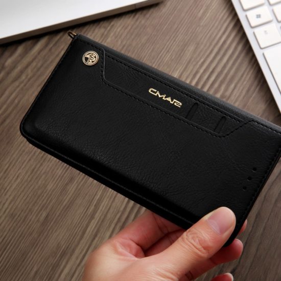 Leather Wallet Phone Case With Credit Card Holder For iPhone X