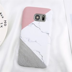 Marble effect phone case