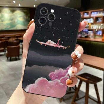 Pink Airplane Phone Case