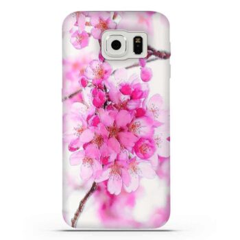 Pink flower phone case