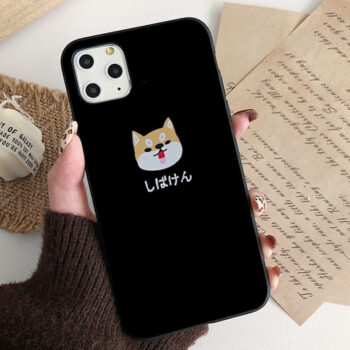 Smiley Shiba Inu Case for iPhone 13 14 Pro Max