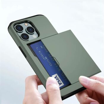 sliding wallet phone case