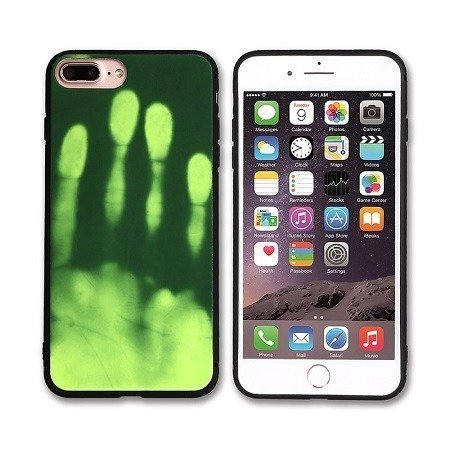 Green Optimal thermal sensor protection phone case for iPhone Xs