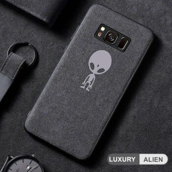 Alien alcantara samsung case