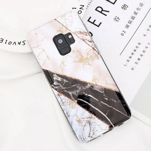 Colorful Splice Marble phone Case