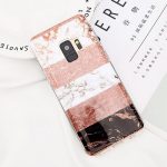 Colorful Splice Marble phone Case