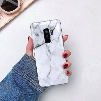 White Marble Galaxy Case