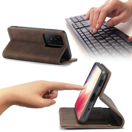 Magnet Wallet Leather Phone Case for Samsung S20 Ultra