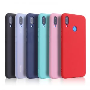 candy colors huawei silicone phone case