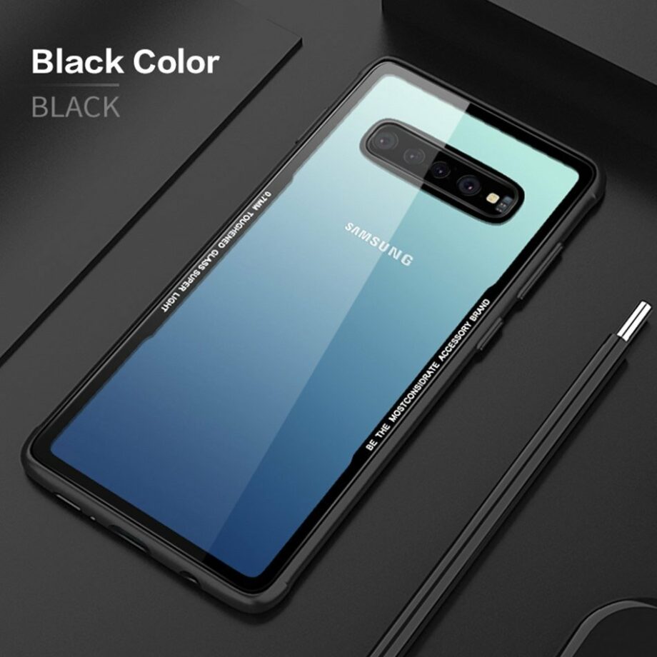 Samsung Galaxy S10 Plus Tempered Glass Case