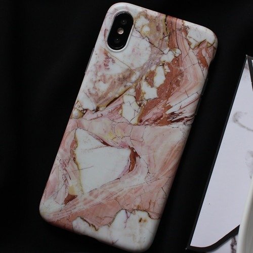Rose marble iphone 7 phone case