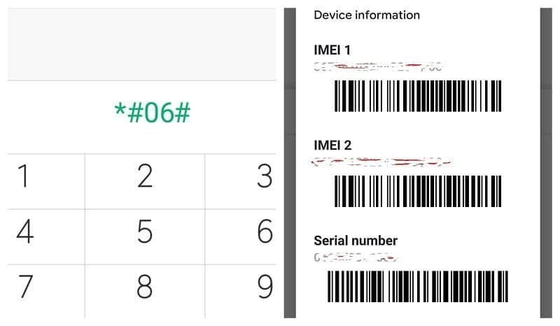 *#06# IMEI Number