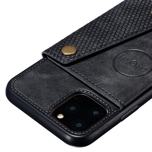 Iphone 11 Pro Max Leather Wallet Case With Card Holder