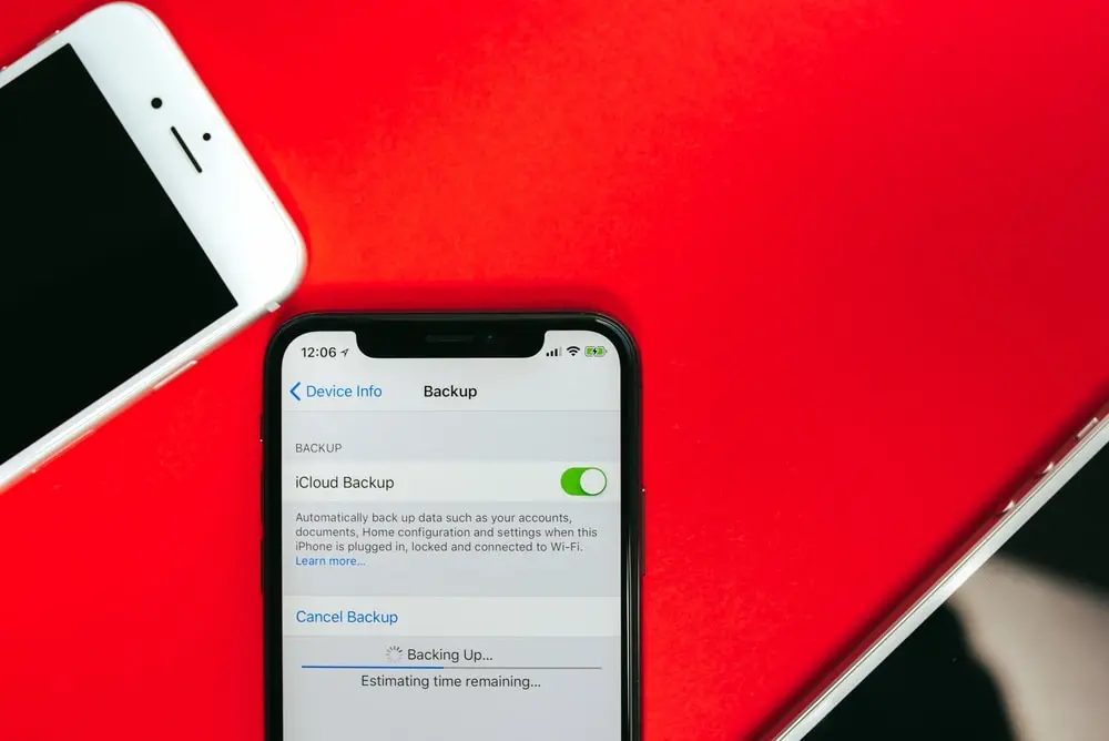backing up icloud