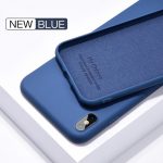 red liquid silicone iphone case