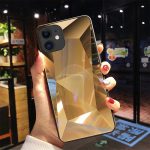 Gold diamond mirror 3D phone Case