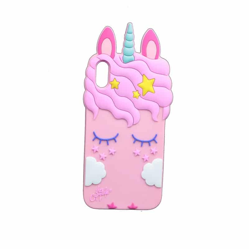 rose eye rabbit unicorn phone case