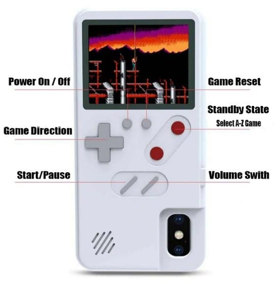 how to play gameboy phone case instruction