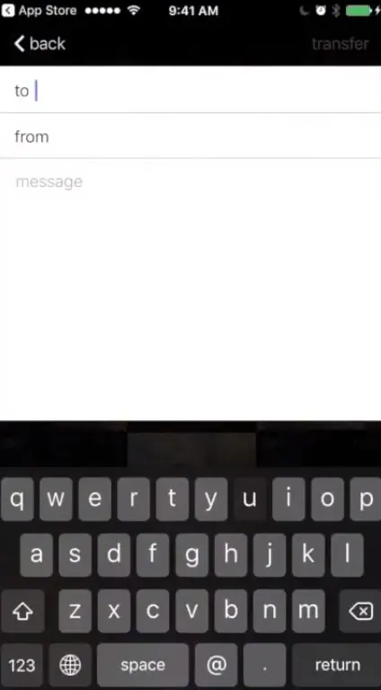 Send large videos on android using Wetransfer