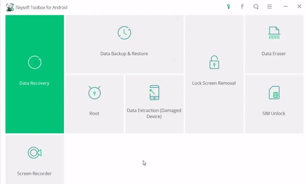 Connect the broken android phone to your computer