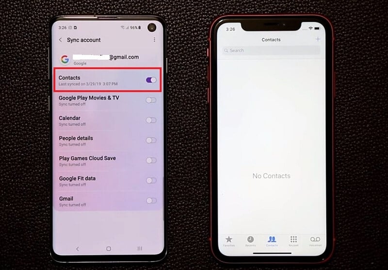 transfer your contacts to a new iPhone transfer your contacts to a new iPhone