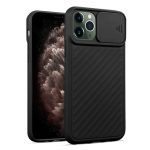 Black camera protection iPhone case