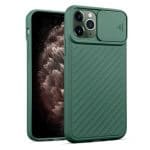 Green camera protection phone case