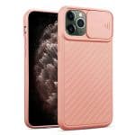 Pink camera protection iPhone case