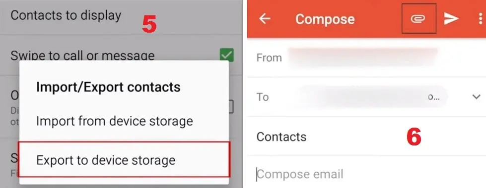 transfer contacts from iphone to android 3