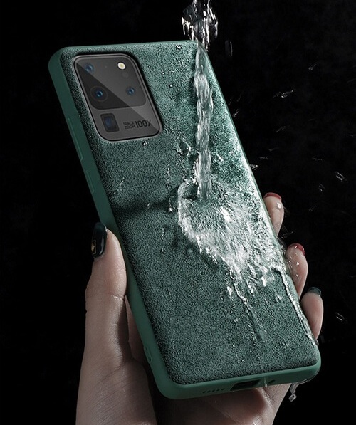 washable alcantara phone case for samsung galaxy s20 Ultra