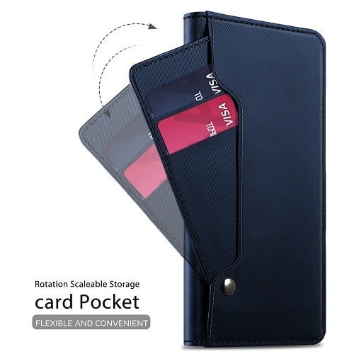 Card pocket leather s20 case