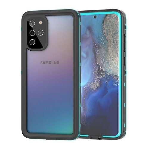 grass blue Samsung Galaxy S20 Plus Waterproof Case