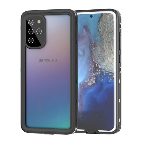 White Samsung Galaxy S20 Ultra Waterproof Case