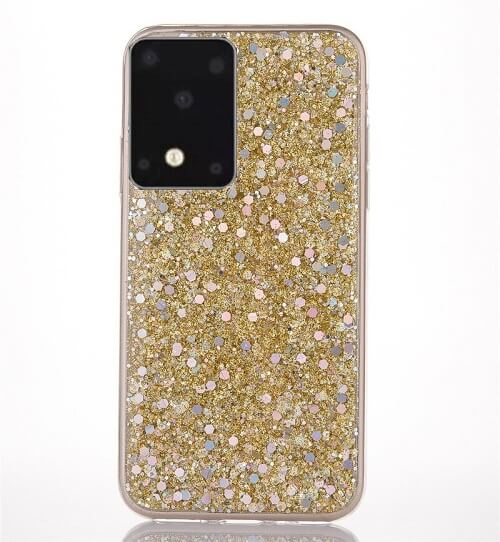 Gold crystal glitter case for samsung galaxy S20 Ultra