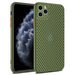 ARMY GREEN Heat Dissipation Breathable Phone Case for iPhone 11
