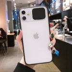 Black Blurred Camera Lens Protection Phone Case