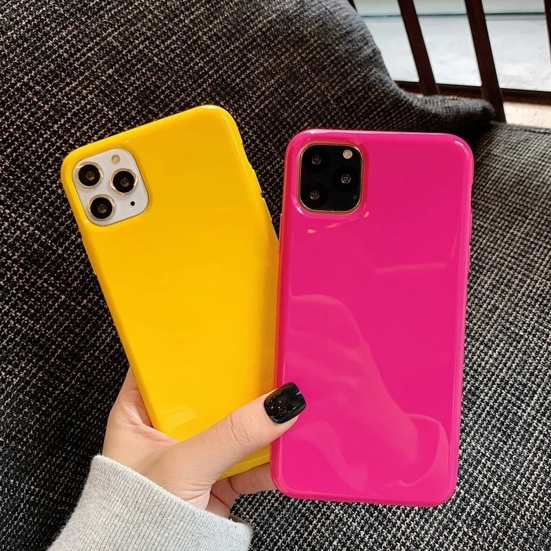 Bright Fluorescent Colors iPhone Case