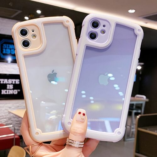 Bumper Candy Color Phone Case For iPhone Xs Max
