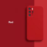 Red Camera Protection silicone rubber Samsung S20 Case
