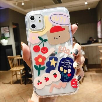 Cartoon Bear Phone Case For iPhone 7 8 PLUS