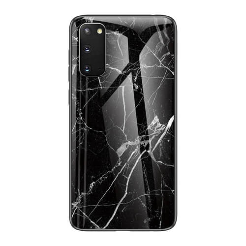 Marble Glass Phone Case for samsung s20, s20 plus, s20 ultra