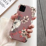 Watercolor Retro Flower Phone Case For iPhone Xs Max