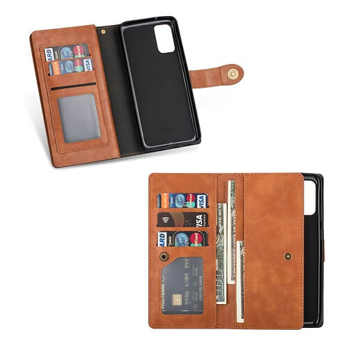 flip wallet phone case for samsung galaxy S20 Plus