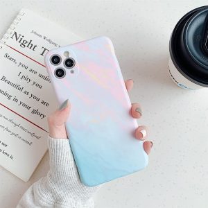 pink marble phone case for iphone x, 11 Pro max